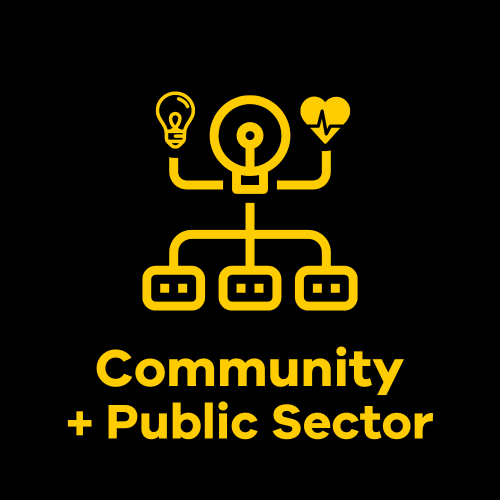 DIF comm public sector black + yellow