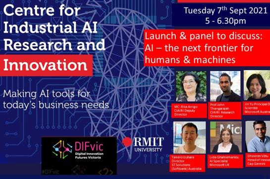 Launch of Centre for Industrial AI Research and Innovaiton (CIAIRI)