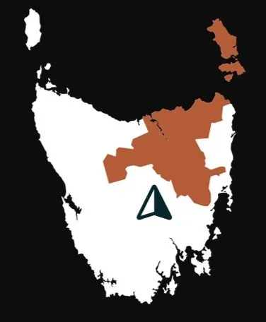 tasmania map