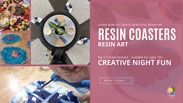 resin art and sip