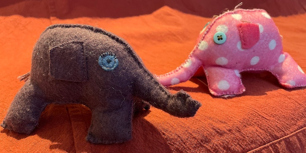 Create your own Plush Toy Elephant with Robert