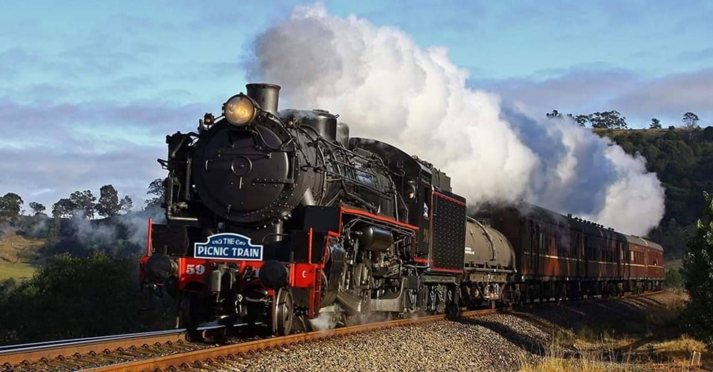 Canberra Easter Steam Train Rides - The Picnic Train