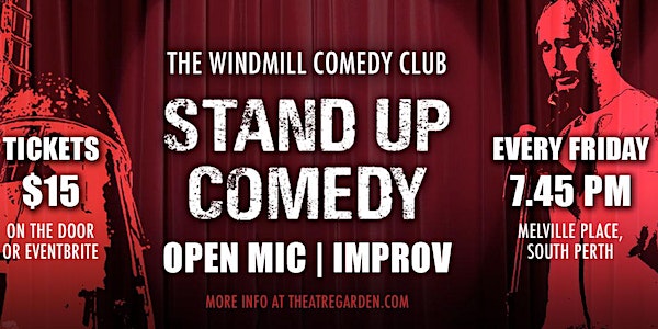 Live Stand Up Comedy At The Windmill Comedy Club 19 May 2023