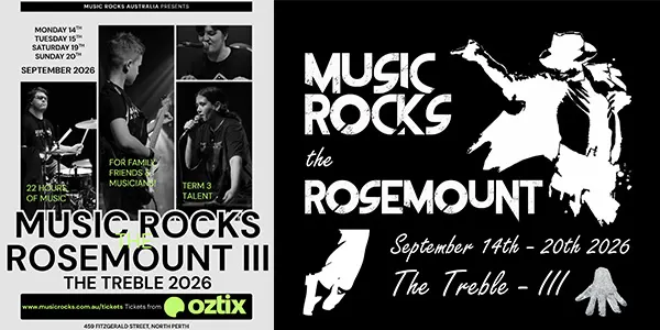 Music Rocks the Rosemount III - The Treble! 2026