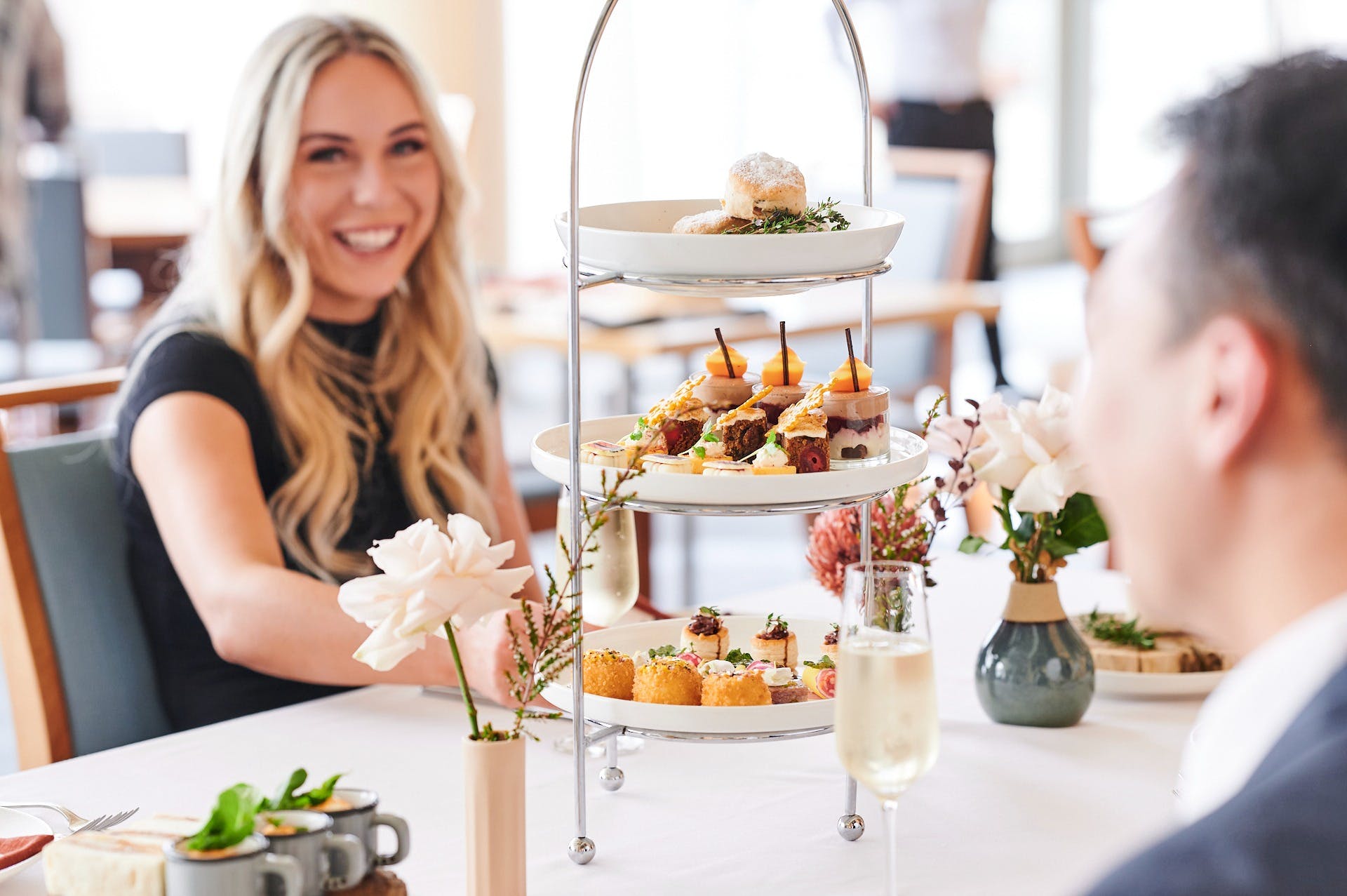 Christmas lunch in Members and Guests Dining Room